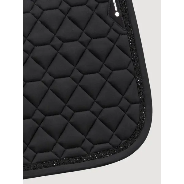Equiline Tech Diamond Saddle Pad Gemma Black Full Jumping