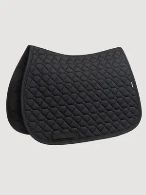 Tech Diamond Saddle Pad Gemma Black Full Jumping