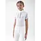 Equiline Junior Competition Polo S/S Gili White