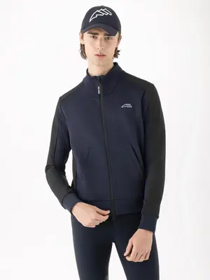 Men's Sweatshirt Full Zip Celfa Navy