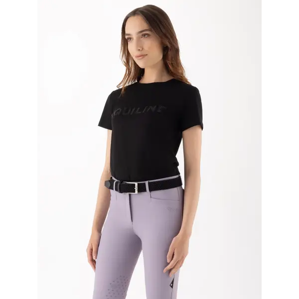 Equiline Women's T-Shirt Gless Black