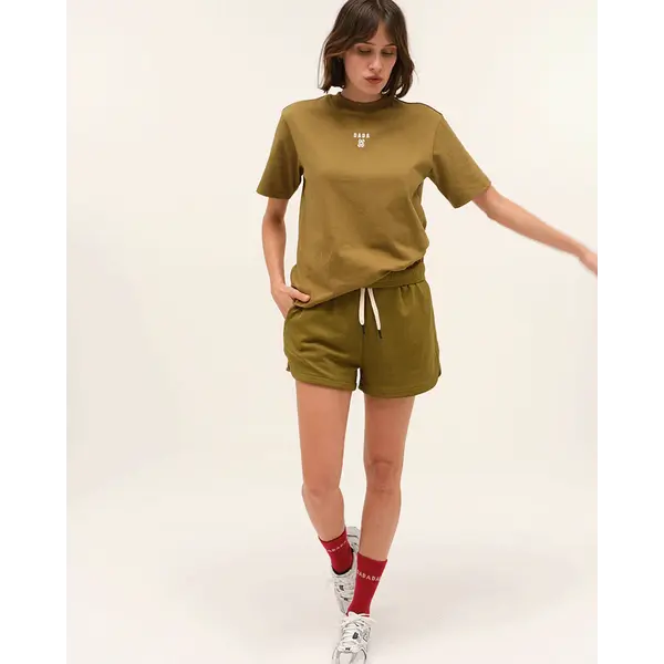 DADA Dada Oscar Short Pants Soft Cotton Mordoré