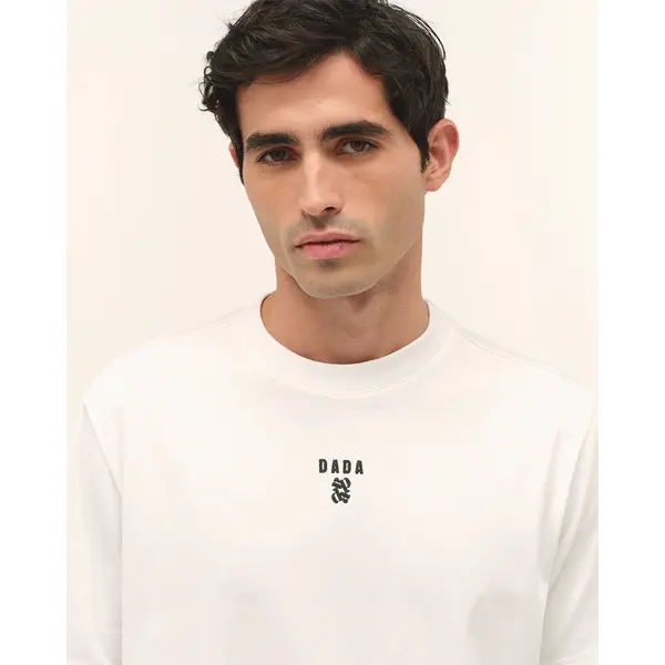 DADA Dada Dandy Men's Cotton Riding T-Shirt White
