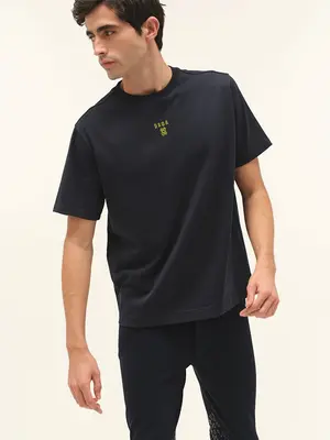 Dandy Men's Cotton Riding T-Shirt Navy