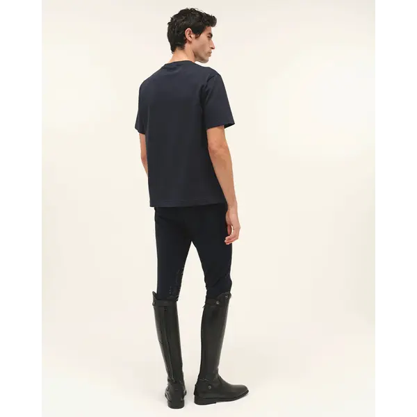 DADA Dandy Men's Cotton Riding T-Shirt Navy