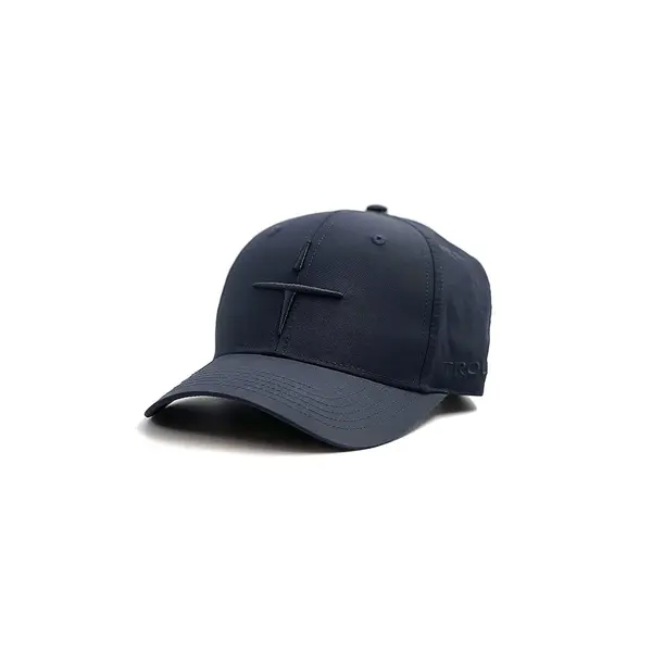 Trolle Trolle Star Logo Perforated Nylon Cap Navy