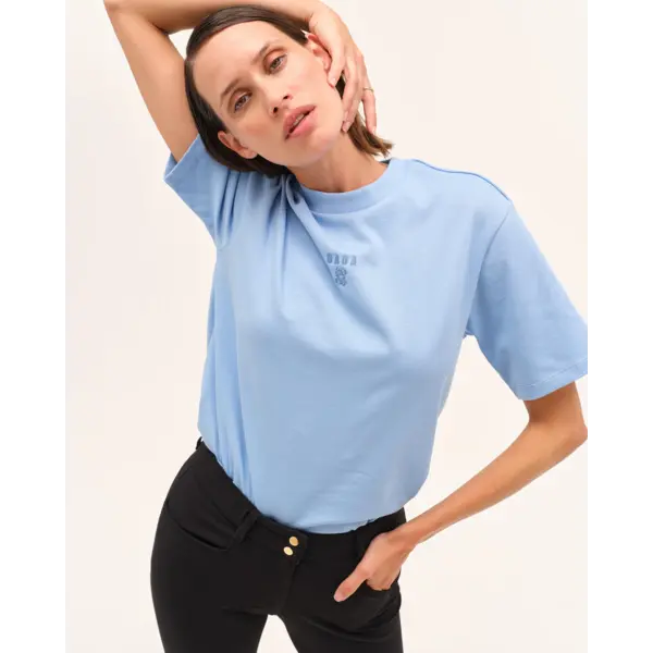 DADA Oasis Ultra Soft Cotton Equestrian T-shirt Bluet