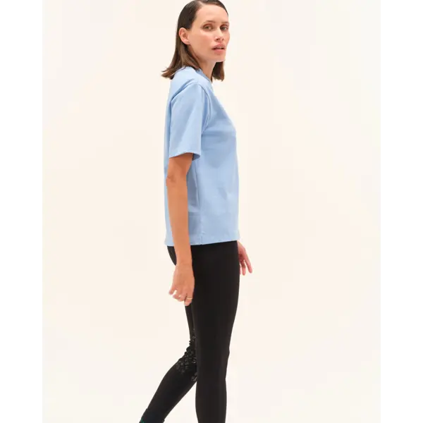 DADA Dada Oasis Ultra Soft Cotton Equestrian T-shirt Bluet