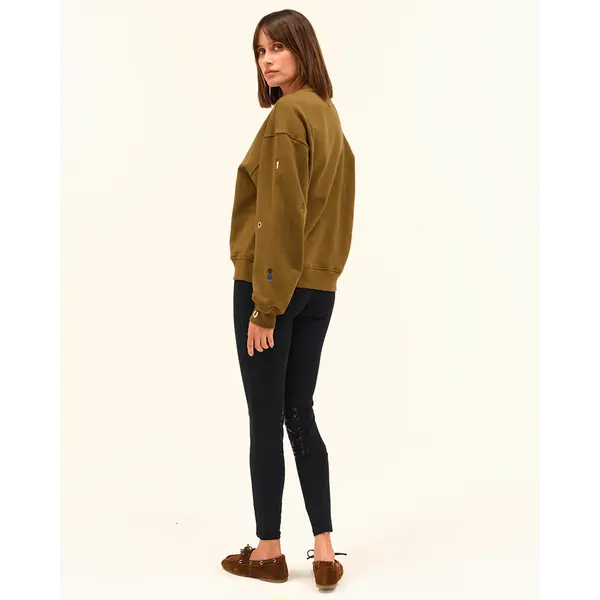 DADA Birman Cotton Sweatshirt Mordoré