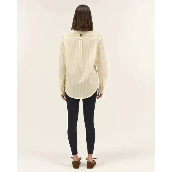 DADA Dada Olga Fluid & Lightweight Blouse Yellow Striped