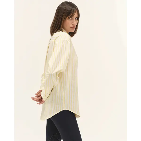 DADA Dada Olga Fluid & Lightweight Blouse Yellow Striped