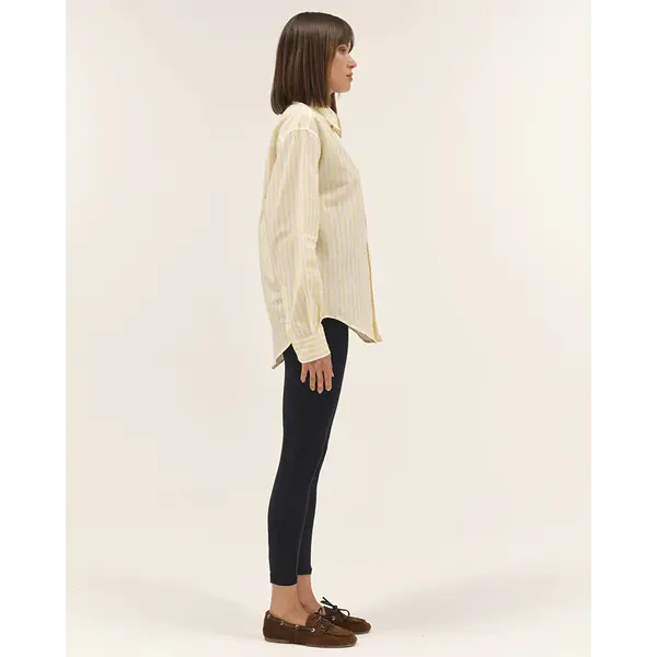 DADA Olga Fluid & Lightweight Blouse Yellow Striped