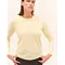 DADA Dada Jazz Micro Perforated T-Shirt Yellow