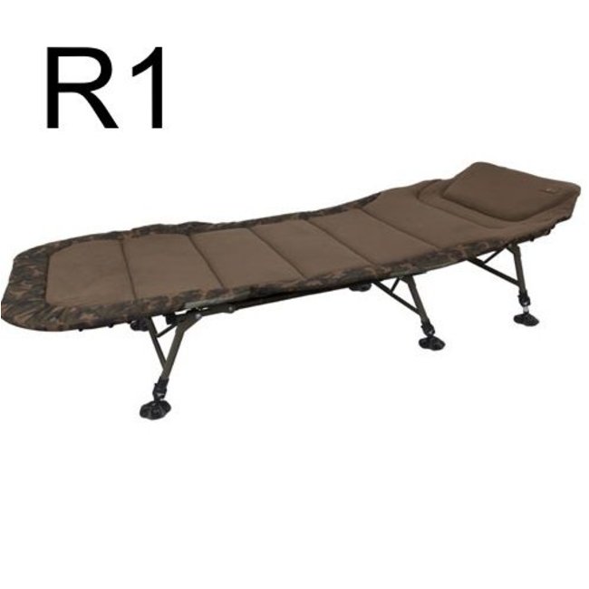 FOX R1 Compact Camo Bedchair (Stretcher)
