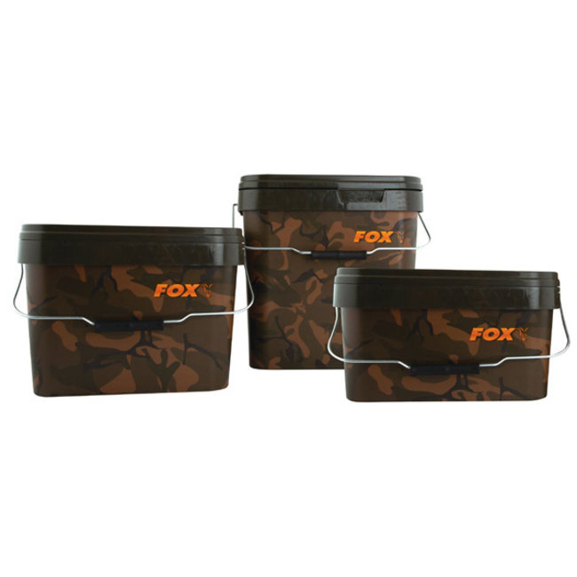 FOX Camo Square bucket | 5 liter | emmer