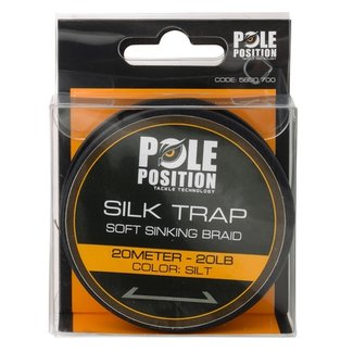Pole Position Slik Trap (Soft Sinking Braid) 20m | Onderlijnmateriaal