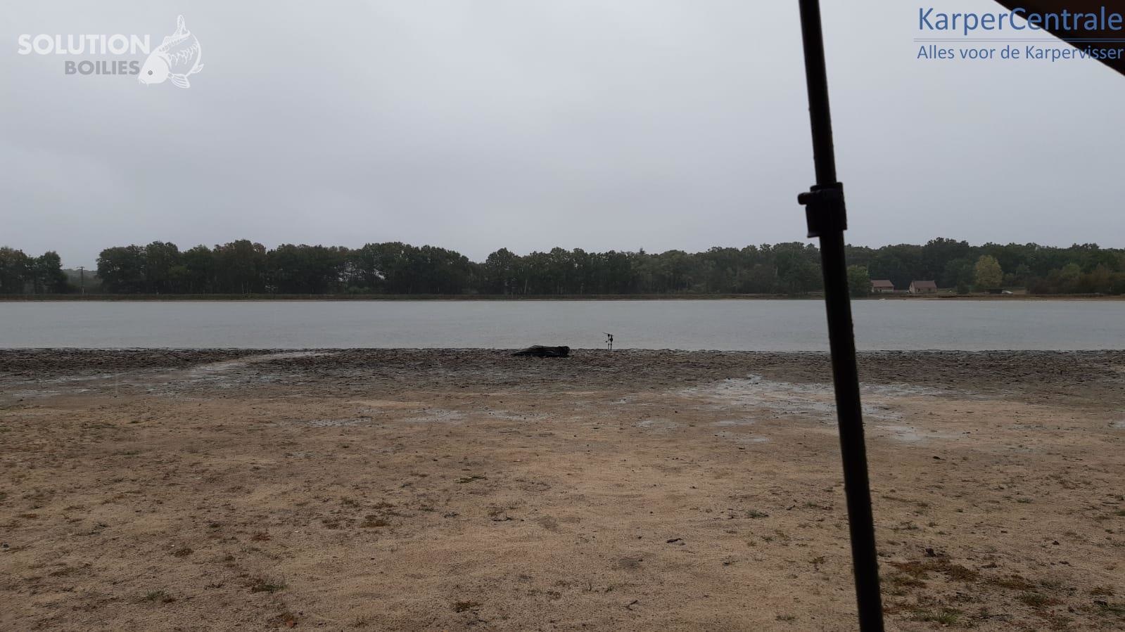 De waterstand op domaine de Bouxier