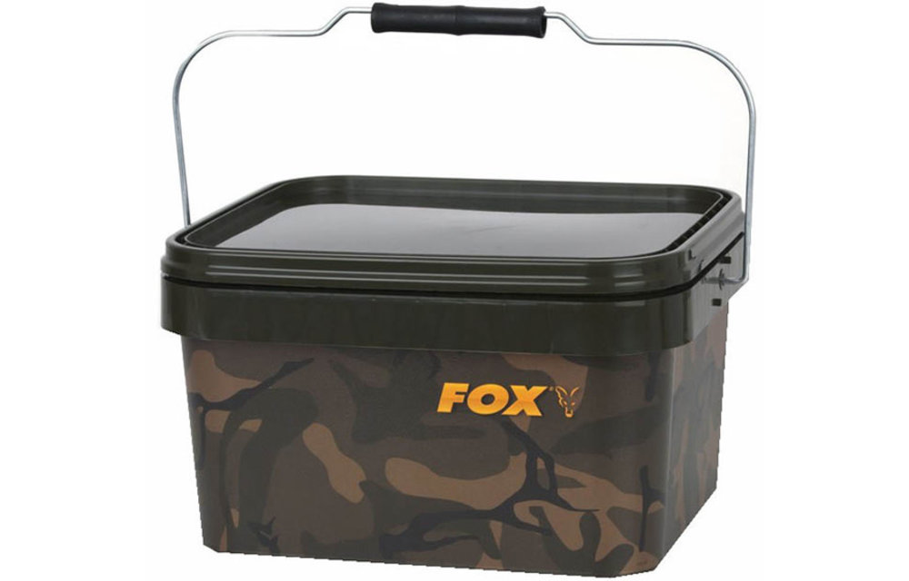 Camo Square bucket | 10 liter | emmer
