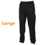 FOX Collection Black / Orange Joggers - SIZE LARGE