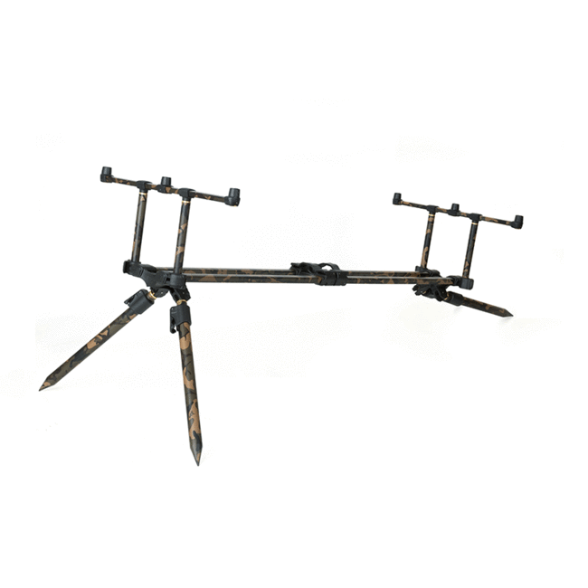 FOX Horizon Duo Rod Pod Camou | 3 Rods (Incl. GRATIS 2x 36'' Legs)