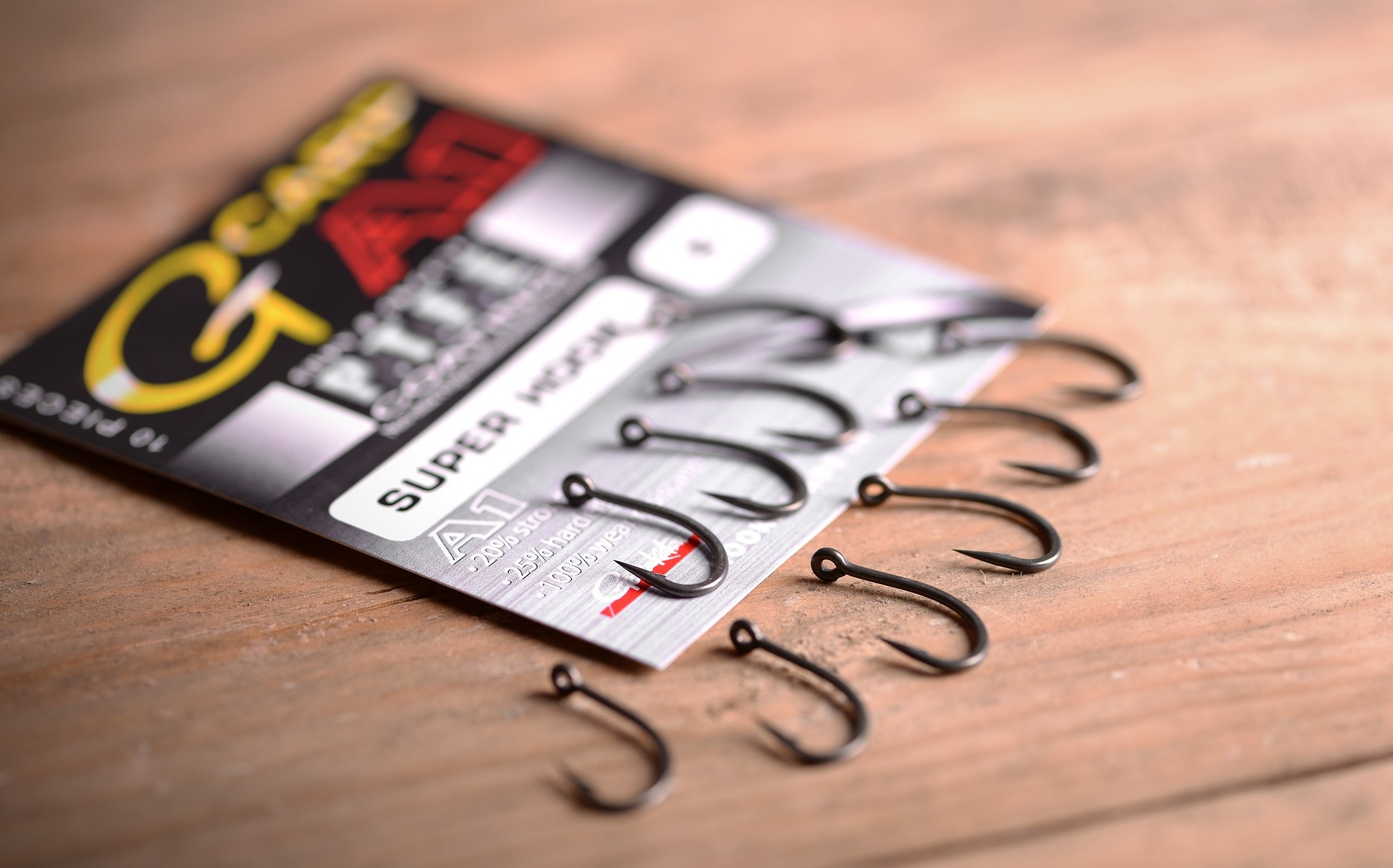 Gamakatsu 68389 A1 Bottom Master Fishing Hooks - No. 5, White, 17-Piece Pack For Spatula/Flounder