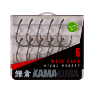 Korda Kamakura Wide Gape (10 stuks) | Karperhaak