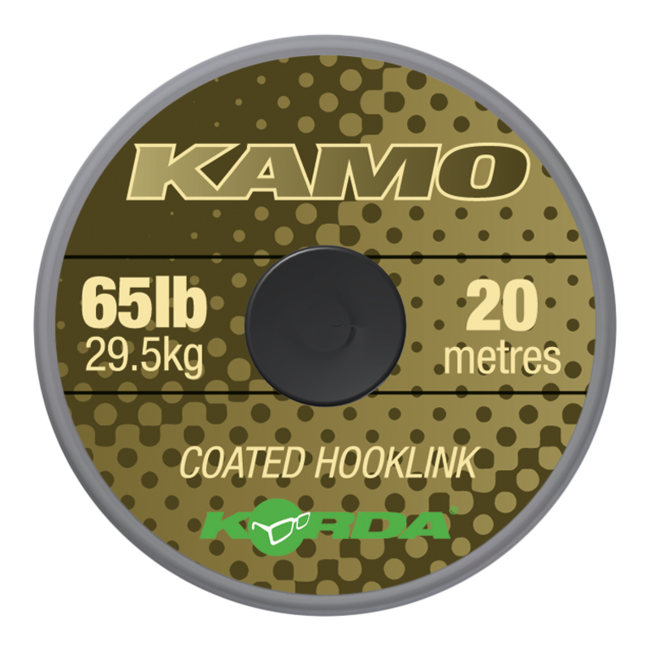 Korda Kamo Coated Hooklink (20 meter) | Onderlijnmateriaal