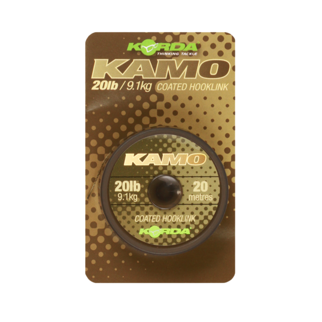 Korda Kamo Coated Hooklink (20 meter) | Onderlijnmateriaal