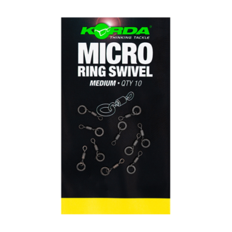 Korda Micro Rig Ring Swivel (10 stuks)