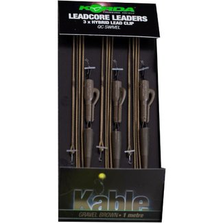 Korda Leadcore Leaders Hybrid Lead Clip QC Swivel (3 stuks)