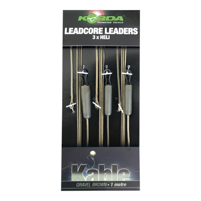 Korda Leadcore Leader Heli Rig (3 stuks)