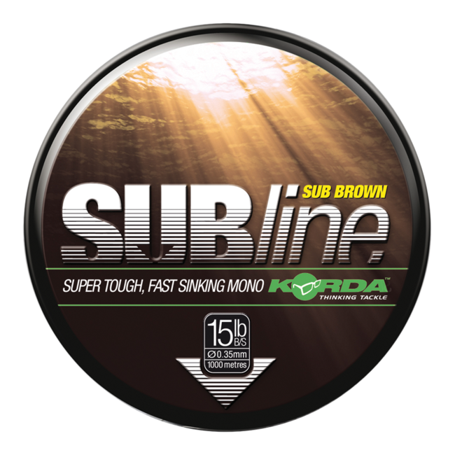 Korda Subline 1000m (Brown) | Karperlijn