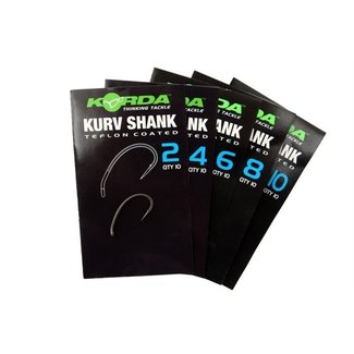 Korda Kurv Shank (10 stuks) | Karperhaak