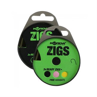 Korda Ready Zigs (3 stuks) | Haakmaat 10