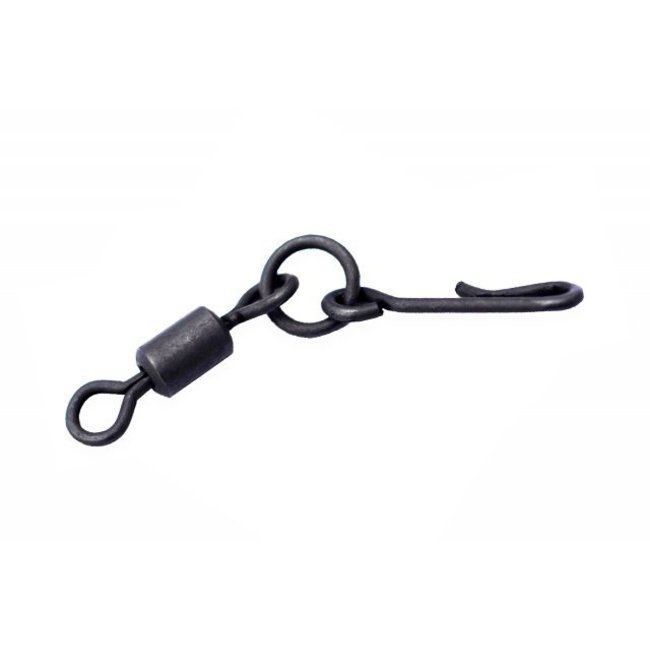 Carp´R´Us Ringed Quick change swivel | maat 8 | 10 stuks