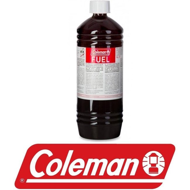 Coleman Fuel fles - Black Bottle White Cap