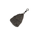 FOX Flat Pear Lead Swivel (Karper lood) FOX Flat Pear Lead Swivel (Karper lood)