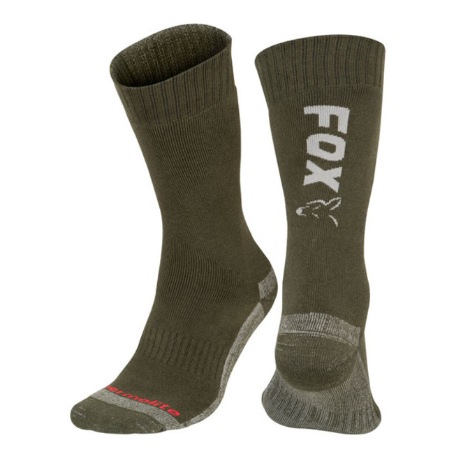 FOX Green/Silver Thermo Socks (sokken)