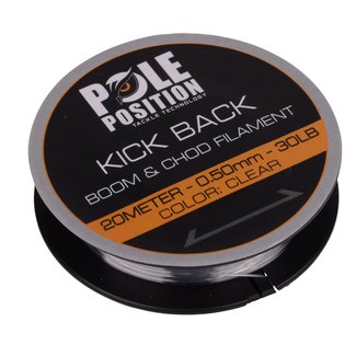 Pole Position Kick Back Boom & Chod Filament 0.50mm (20 meter)