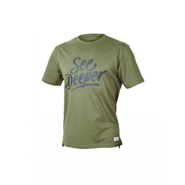 Fortis Eyewear T-Shirt 'See Deeper' (Green)