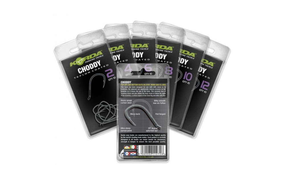 Choddy (10 stuks) | Karperhaak