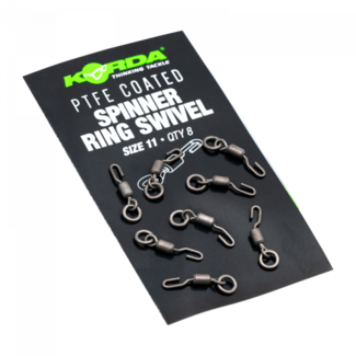 Korda PTFE Spinner Ring Swivels Size 11