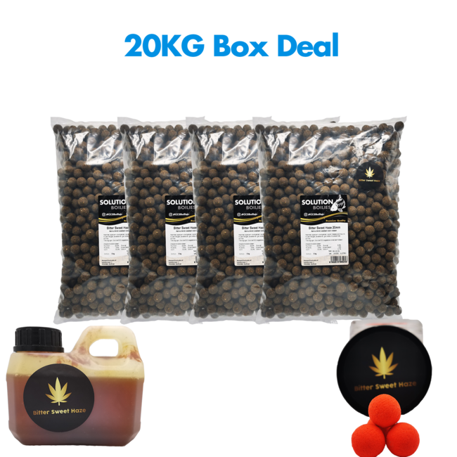 CC Solution Boilies Bitter Sweet Haze 20KG Box deal | Bundel deal