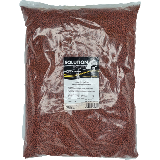 CC Solution Boilies InStecto - Hard Feeding Pellets - 5KG - 4mm - Oranje