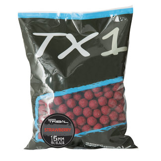 Shimano Strawberry Boilies - 1KG - Rood