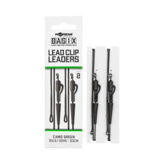 Korda Basix Lead Clip Leaders (2 stuks)