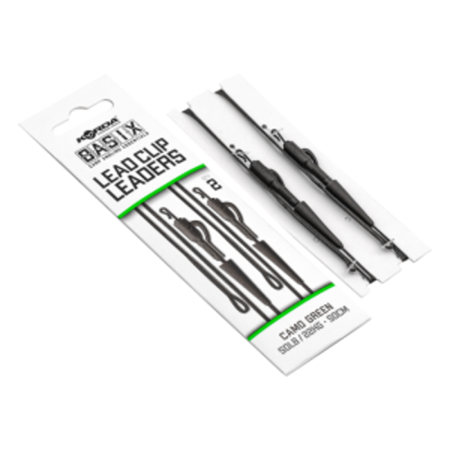 Korda Basix Lead Clip Leaders (2 stuks)