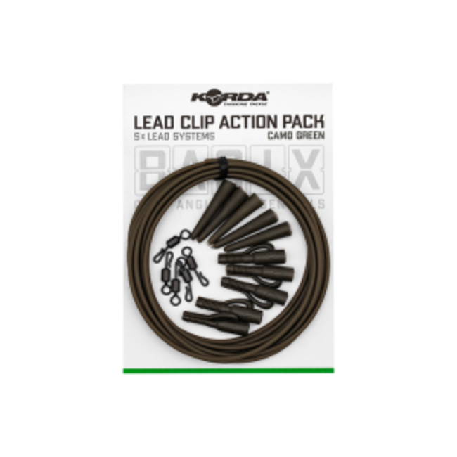Korda Basix Lead Clip Action Pack