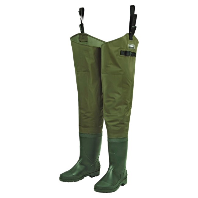 DAM Hydroforce Nylon Taslan Hip Wader - Bootfoot