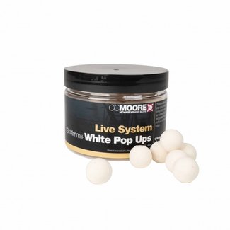 CC Moore Live System White pop-ups 14mm